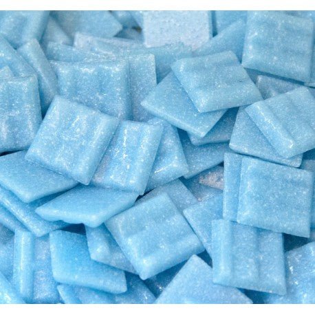 Pâtes de Verre Standard 20mm  Cyan