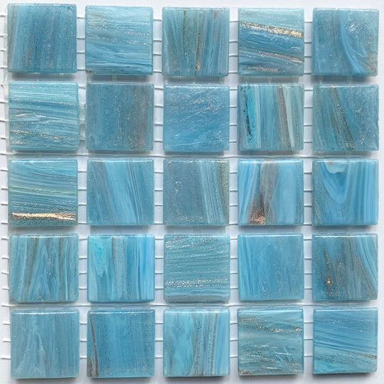 Glasmosaik Gold 20mm  Goldene Wolke