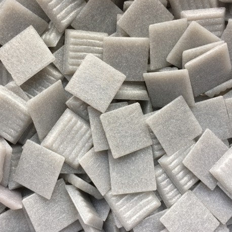 Murano Glass Mosaic 20mm  Misty Grey