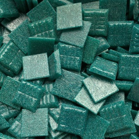 Murano Glass Mosaic 20mm  Petrol