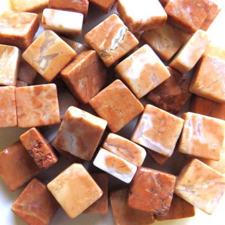 Marbre 10mm  Orange Rouge