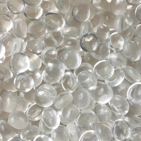 Mini Glass Nuggets 9-13mm  Clear Crystal