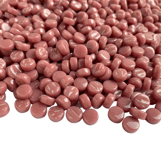 Mini Pastilles De Verre 8mm Framboise