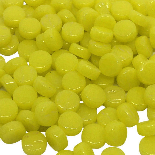 Mini Pastilles De Verre 8mm Acid Jaune