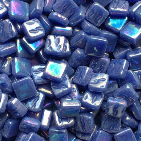 Ottoman Nacré 8mm Bleu Danube 