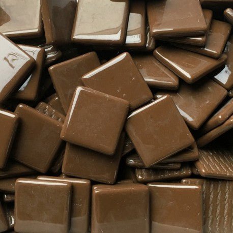 Pâte de Verre 25mm Coffee