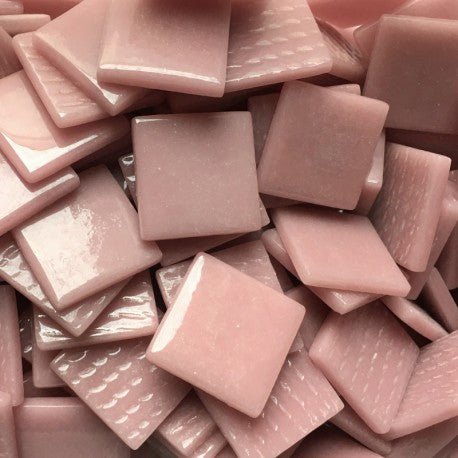 Pâtes De Verre 25mm Rose