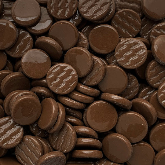 Pastilles De Verre 18mm Brun