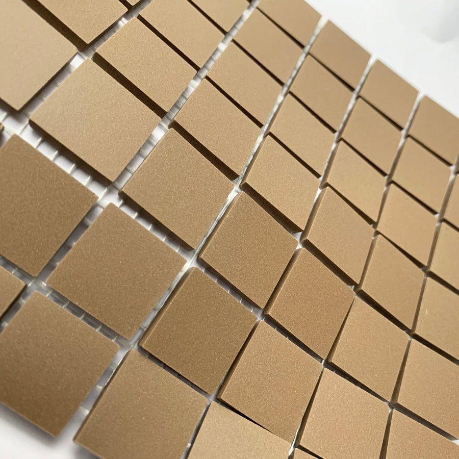 Winckelmans Café – carreaux de mosaïque mats de 20x20 mm sur filet