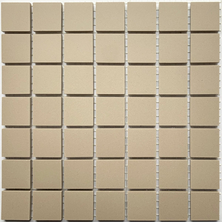 Winckelmans Linen – carreaux de mosaïque mats de 20x20 mm sur filet