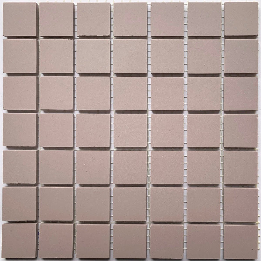 Winckelmans Parme – carreaux de mosaïque mats de 20x20 mm sur filet